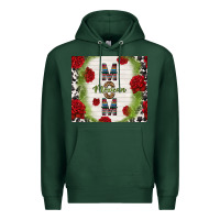 Sports Green mexican mom with roses Premium Hoodie - TumblerDesignByShophia