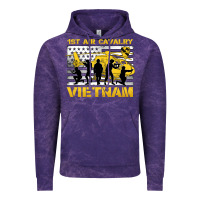 Cloud Purple 1st air cavalry vietnam veteran Vintage Hoodie - Jasminsmagicworld