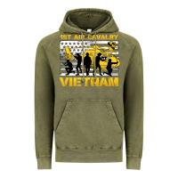 Vintage Olive 1st air cavalry vietnam veteran Vintage Hoodie - Jasminsmagicworld