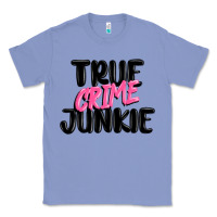 Colony Blue true crime junkie Classic Tee - MaliasSmallBusiness