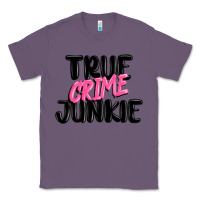 Lavender true crime junkie Classic Tee - MaliasSmallBusiness