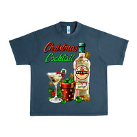 Midnight Navy christmas cocktail martini and gift Urban Heavy Tee - AdoDesignShop