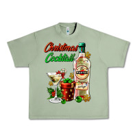 Oil Green christmas cocktail martini and gift Urban Heavy Tee - AdoDesignShop