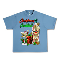 Pebble Blue christmas cocktail martini and gift Urban Heavy Tee - AdoDesignShop