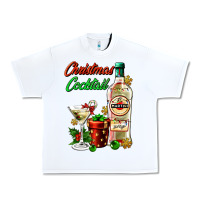 White christmas cocktail martini and gift Urban Heavy Tee - AdoDesignShop
