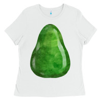 White avocado fa element Ladies Tee - FaDigitalArtStudio