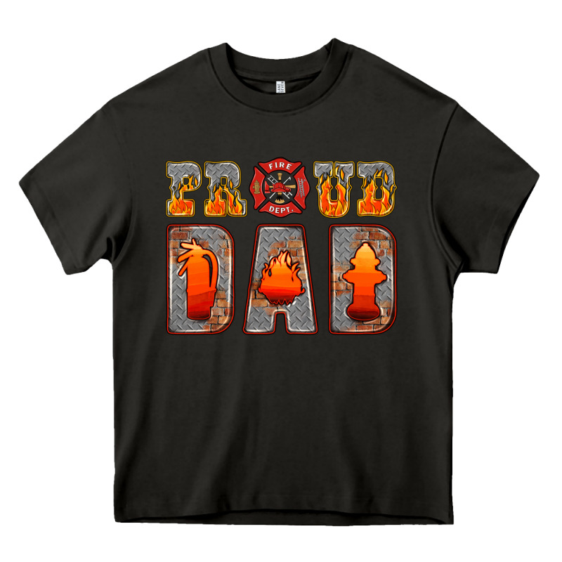 Proud Dad Heavy Core Tee by HRA Design Shop | Teevron