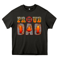 Asphalt proud dad Heavy Core Tee - HRA Design Shop