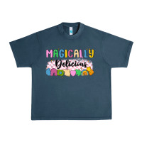 Midnight Navy magically delicious Urban Heavy Tee - MaliasSmallBusiness