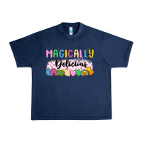 Navy magically delicious Urban Heavy Tee - MaliasSmallBusiness