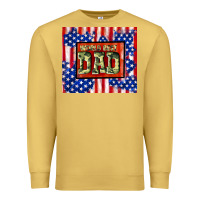 Antique Gold world best dad Premium Sweatshirt - TumblerDesignByShophia