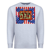 Heather Grey world best dad Premium Sweatshirt - TumblerDesignByShophia