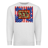 Oatmeal Heather world best dad Premium Sweatshirt - TumblerDesignByShophia