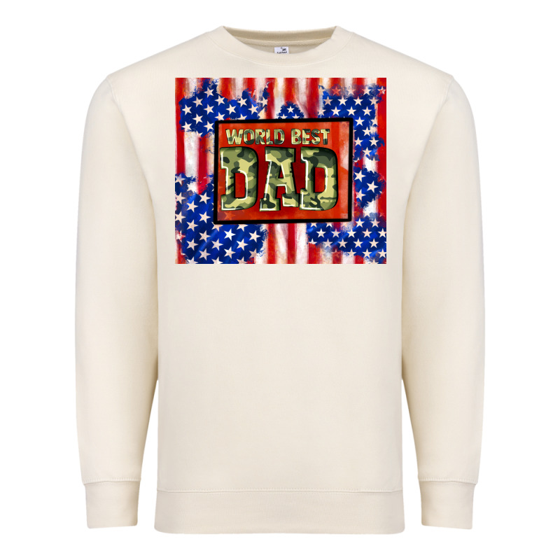 World Best Dad Premium Sweatshirt by TumblerDesignByShophia | Teevron