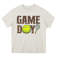 Cream tennis game day Heavy Core Tee - BarkalooDesign