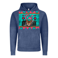 Vintage Denim Western Bengal Cat Mom Vintage Hoodie - LillyAllenDesigns