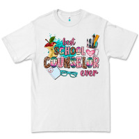 White best school counselor ever Premium Tee - AdoDesignShop