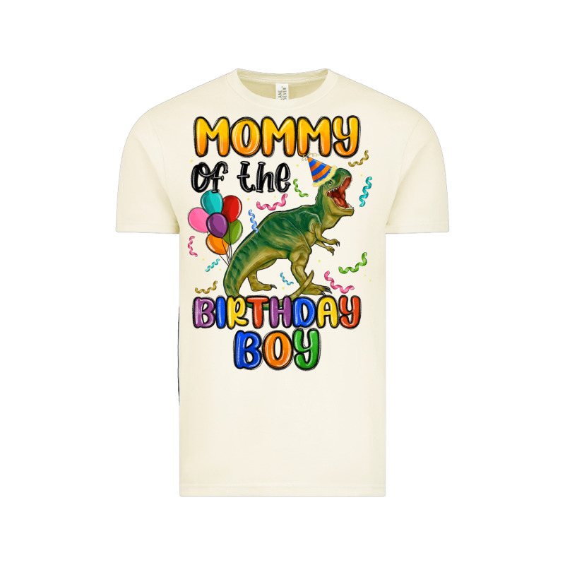 Mommy Of The Birthday Boy Vintage Tee by MaliasSmallBusiness | Teevron