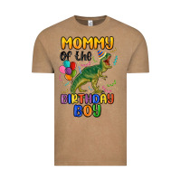 Vintage Coffee mommy of the birthday boy Vintage Tee - MaliasSmallBusiness