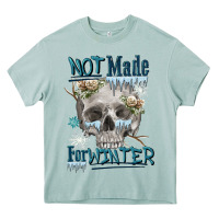 Arona not made for winter skull Heavy Core Tee - FaDigitalArtStudio