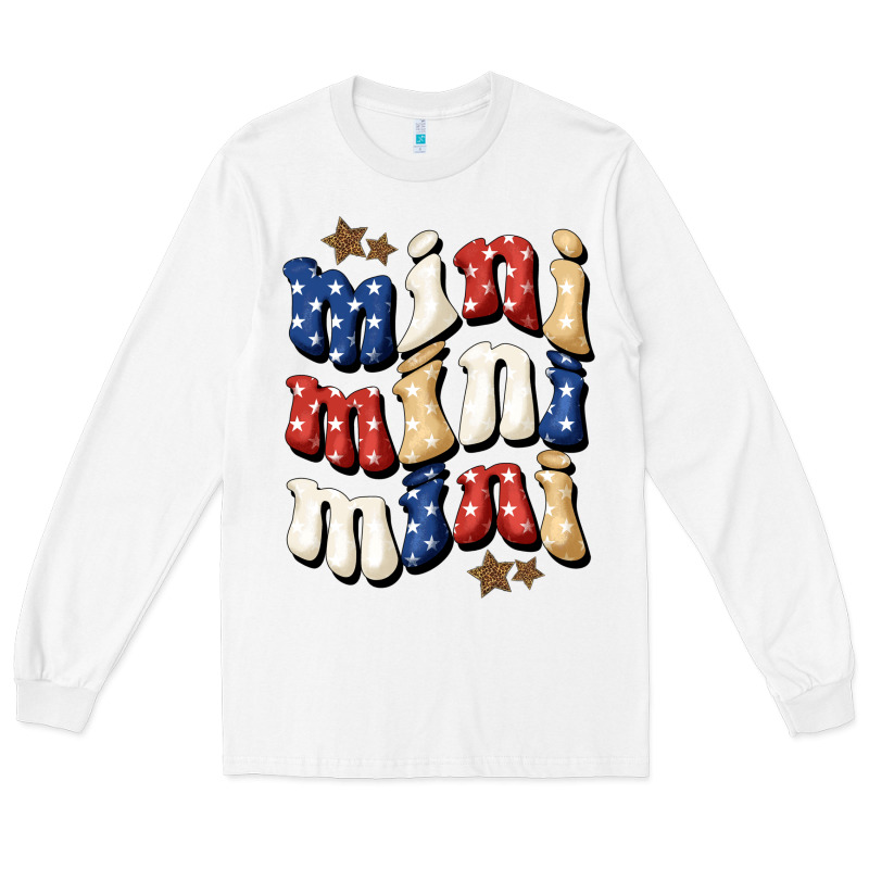 American Mini Long Sleeve Tee by NancyCooperArtShop | Teevron