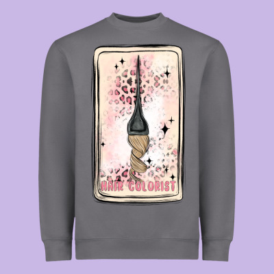 Hair Stylist Heavyweight Sweatshirt Designed By Maliassmallbusiness