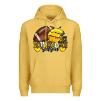 Antique Gold Touchdown season American Football yellow team Premium Hoodie - HowdyJamesFarm