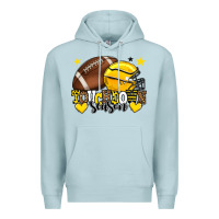 Blue Mist Touchdown season American Football yellow team Premium Hoodie - HowdyJamesFarm