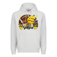 Dove Grey Touchdown season American Football yellow team Premium Hoodie - HowdyJamesFarm
