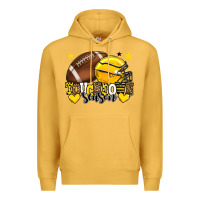 Mustard Touchdown season American Football yellow team Premium Hoodie - HowdyJamesFarm