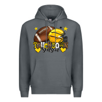 Rock Touchdown season American Football yellow team Premium Hoodie - HowdyJamesFarm