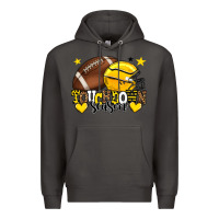 Smoke Touchdown season American Football yellow team Premium Hoodie - HowdyJamesFarm