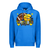 True Royal Touchdown season American Football yellow team Premium Hoodie - HowdyJamesFarm