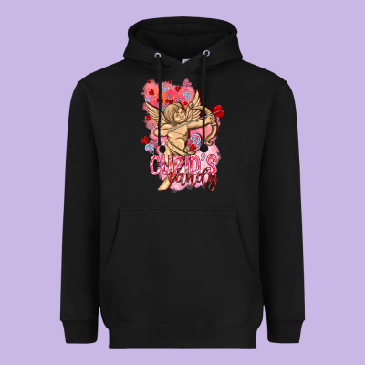 Cupids Candy With Candies Valentine's Day Heavyweight Hoodie Designed By Howdyjamesfarm