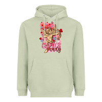 Matcha Cupids candy with candies Valentine's Day Heavyweight Hoodie - HowdyJamesFarm