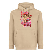 Mushroom Cupids candy with candies Valentine's Day Heavyweight Hoodie - HowdyJamesFarm