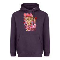 Plum Cupids candy with candies Valentine's Day Heavyweight Hoodie - HowdyJamesFarm