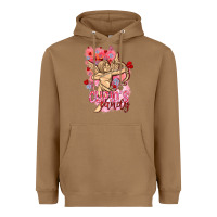 Toasted Coconut Cupids candy with candies Valentine's Day Heavyweight Hoodie - HowdyJamesFarm