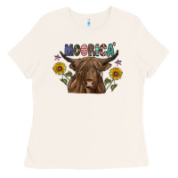 Bone Moorica Ladies Tee - CowhideDigitalArt