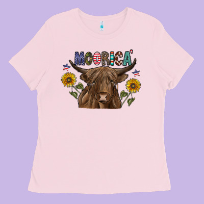 Moorica Ladies Tee Designed By Cowhidedigitalart