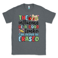 Charcoal Heather the influence of a good teacher can never be  eras Classic Tee - MaliasSmallBusiness