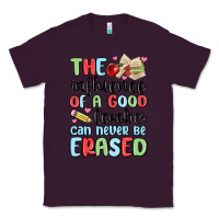 Plum the influence of a good teacher can never be  eras Classic Tee - MaliasSmallBusiness