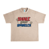 French Oak 4th of july america shake your sparkler Urban Heavy Tee - MaliasSmallBusiness