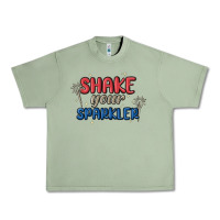 Oil Green 4th of july america shake your sparkler Urban Heavy Tee - MaliasSmallBusiness