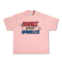 Salmon 4th of july america shake your sparkler Urban Heavy Tee - MaliasSmallBusiness