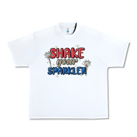 White 4th of july america shake your sparkler Urban Heavy Tee - MaliasSmallBusiness