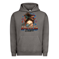 Pigment Tornado american babe messy bun Urban Hoodie - FaDigitalArtStudio