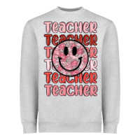 Heather Grey teacher Heavyweight Sweatshirt - MaliasSmallBusiness