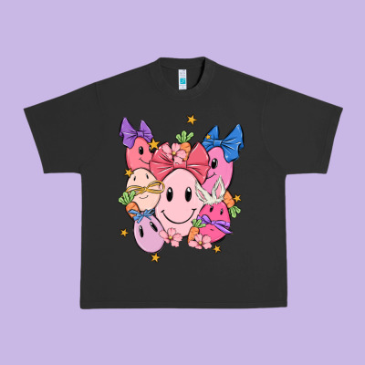 Soft Pink Easter Urban Heavy Tee Designed By Maliassmallbusiness