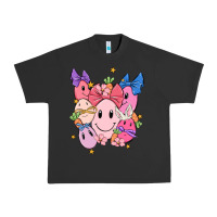 Pigment Black soft pink easter Urban Heavy Tee - MaliasSmallBusiness